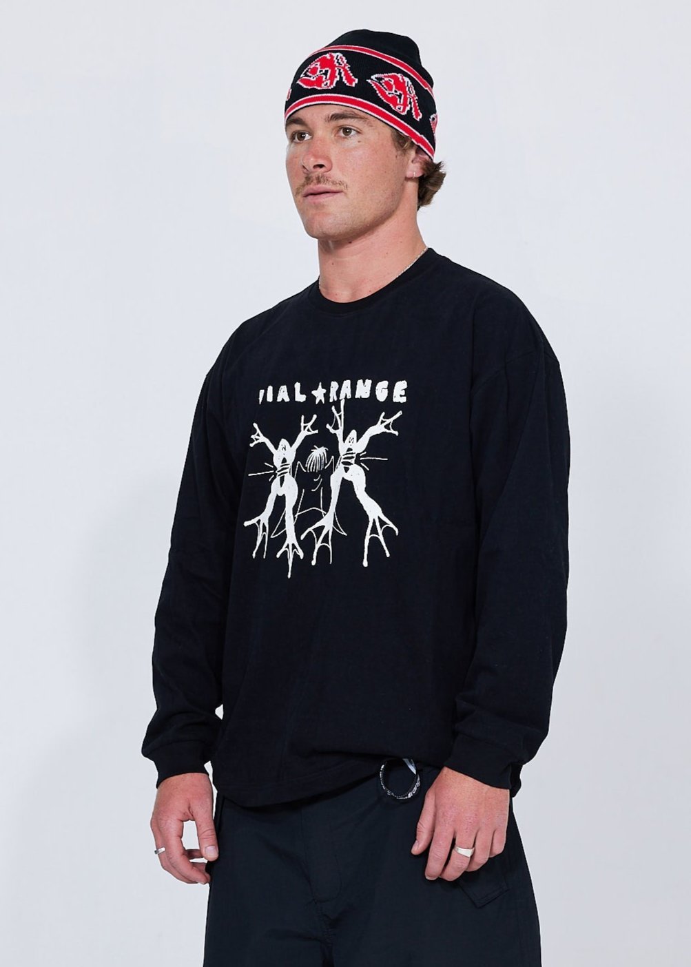 Longsleeve Frog Tee - Black