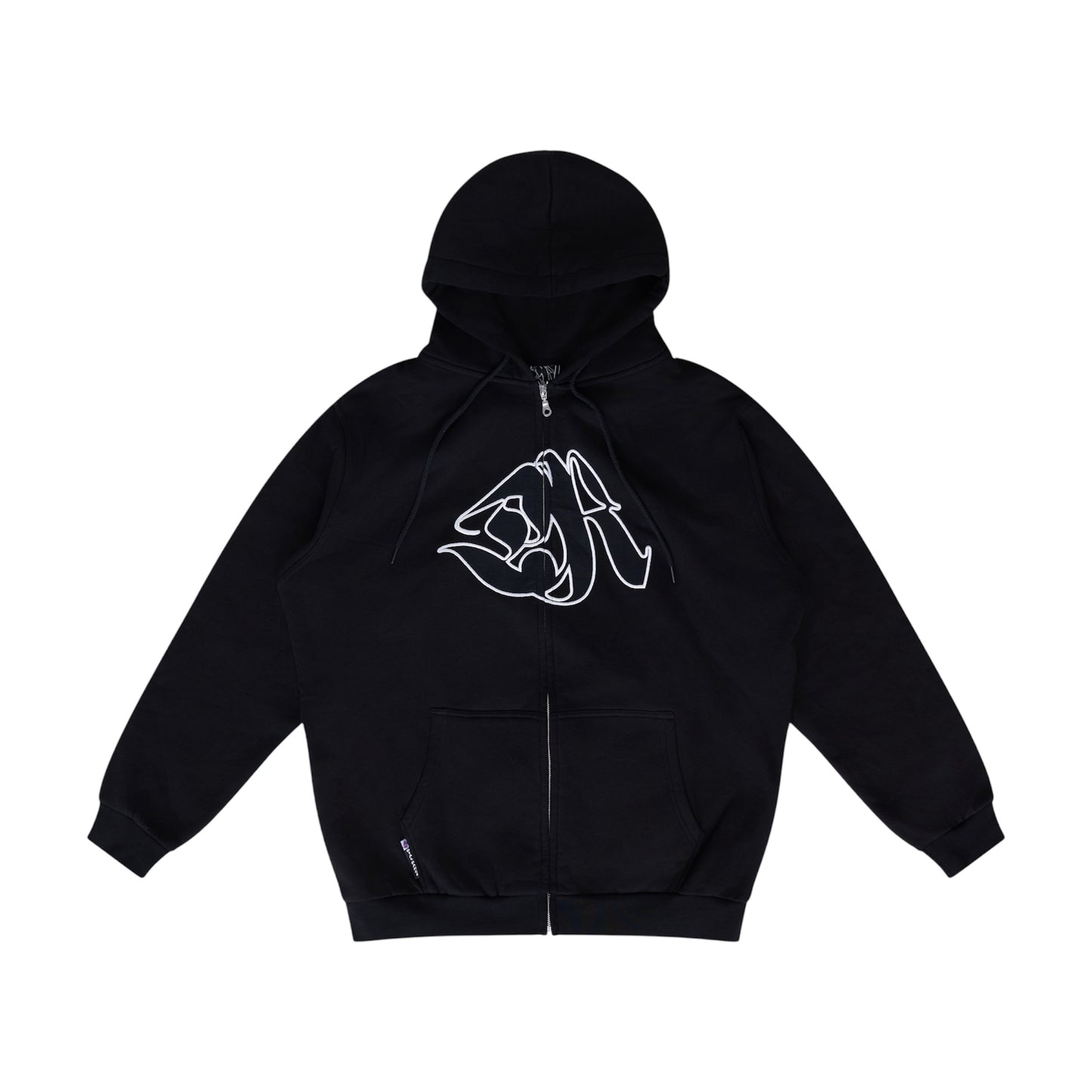 DR Zipper Hoodie - Black