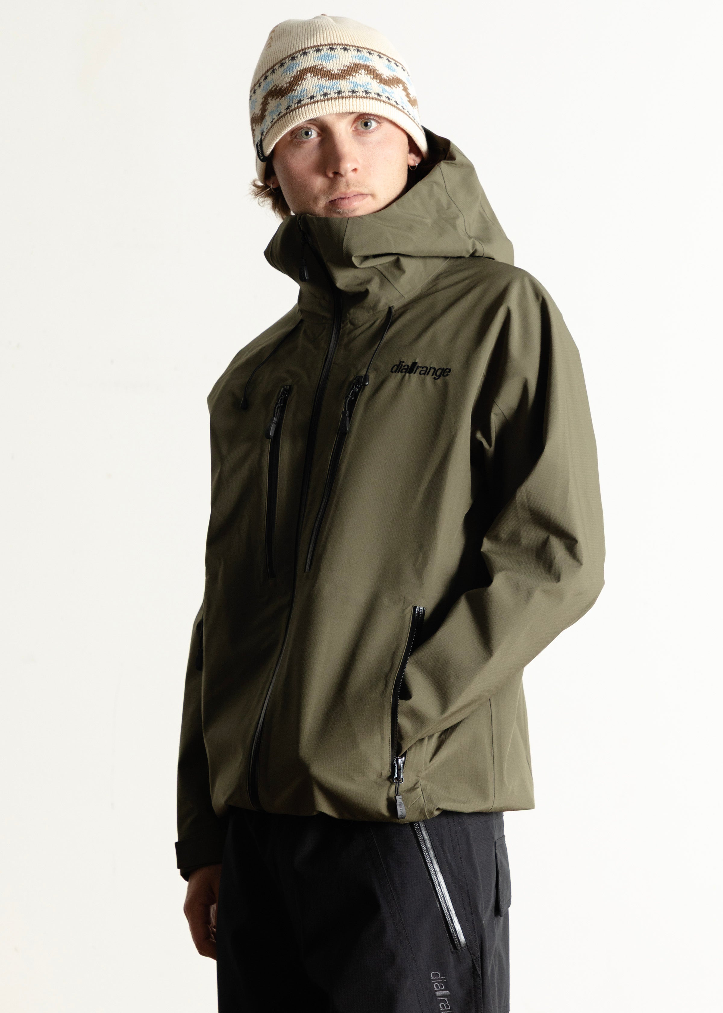 3L Roland Shell Jacket - Olive