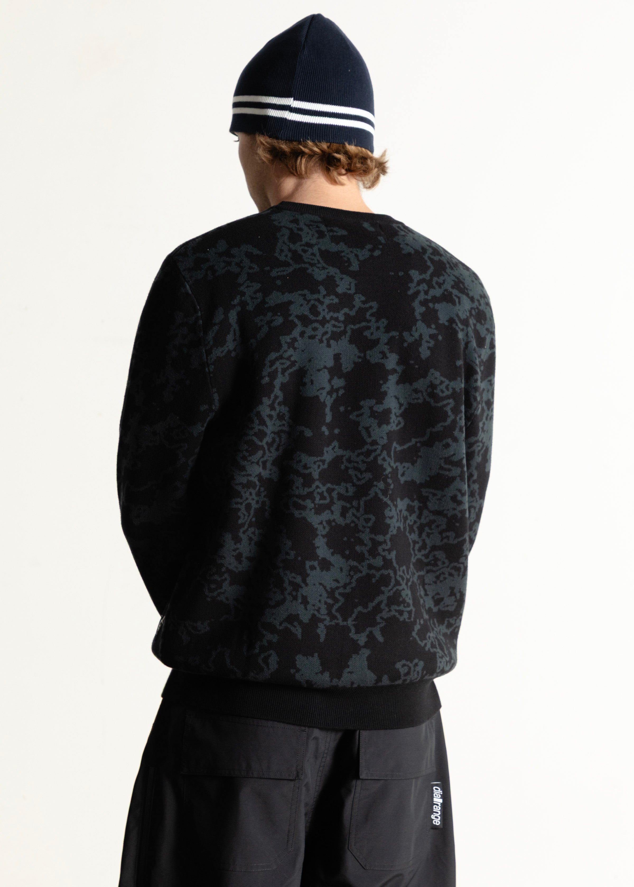 All Over Sweater - Black