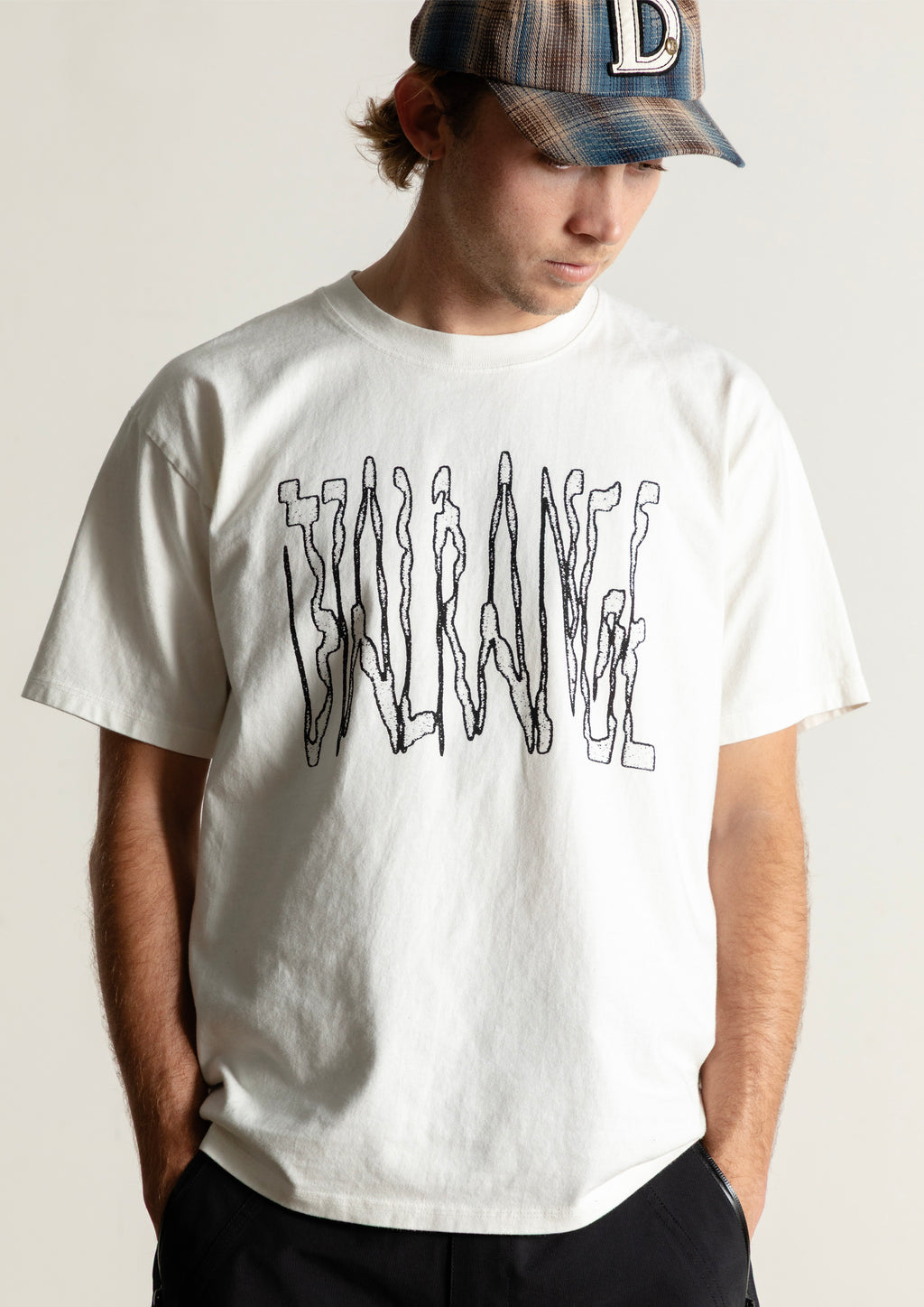 Spellout Tee - White