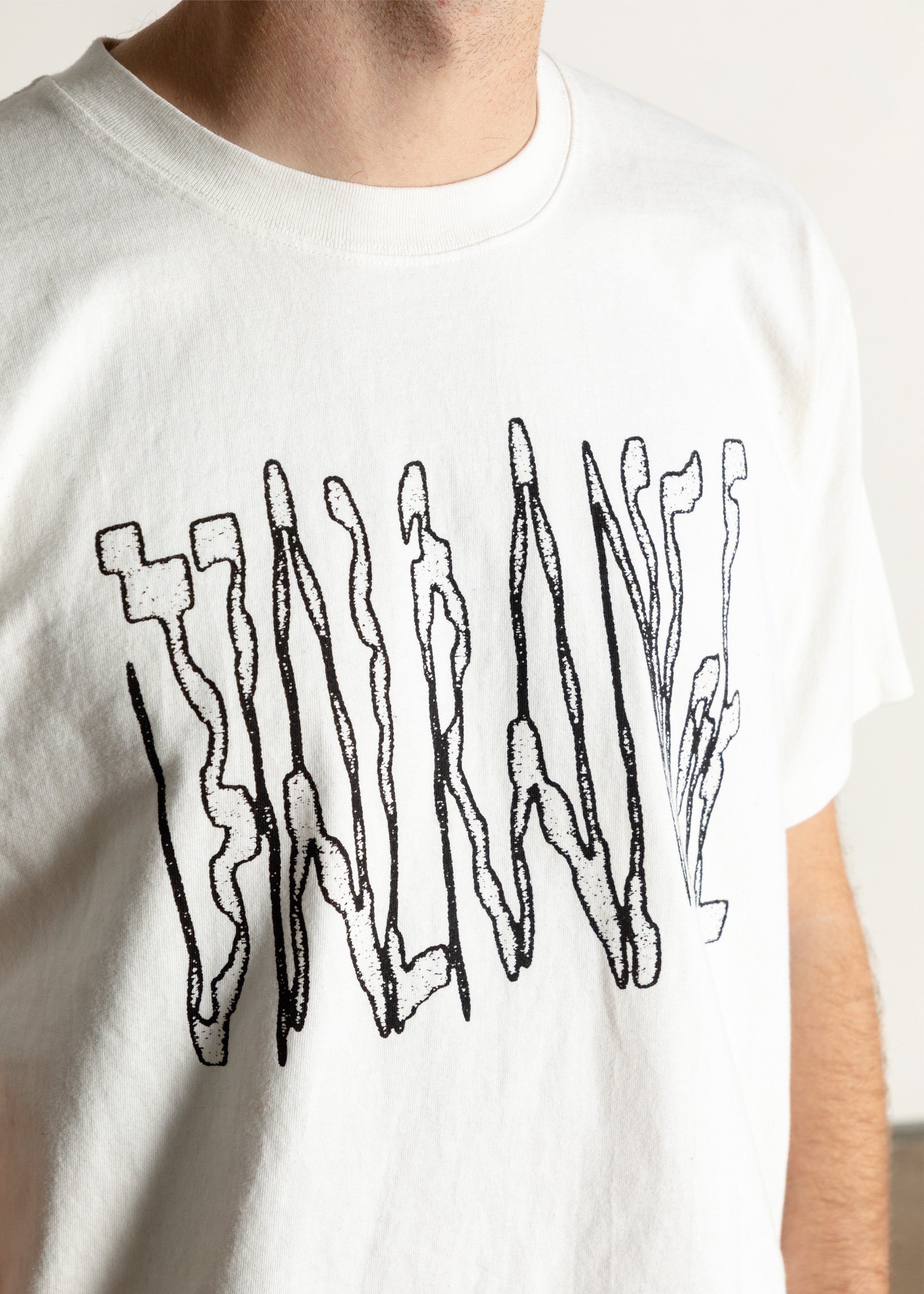 Spellout Tee - White
