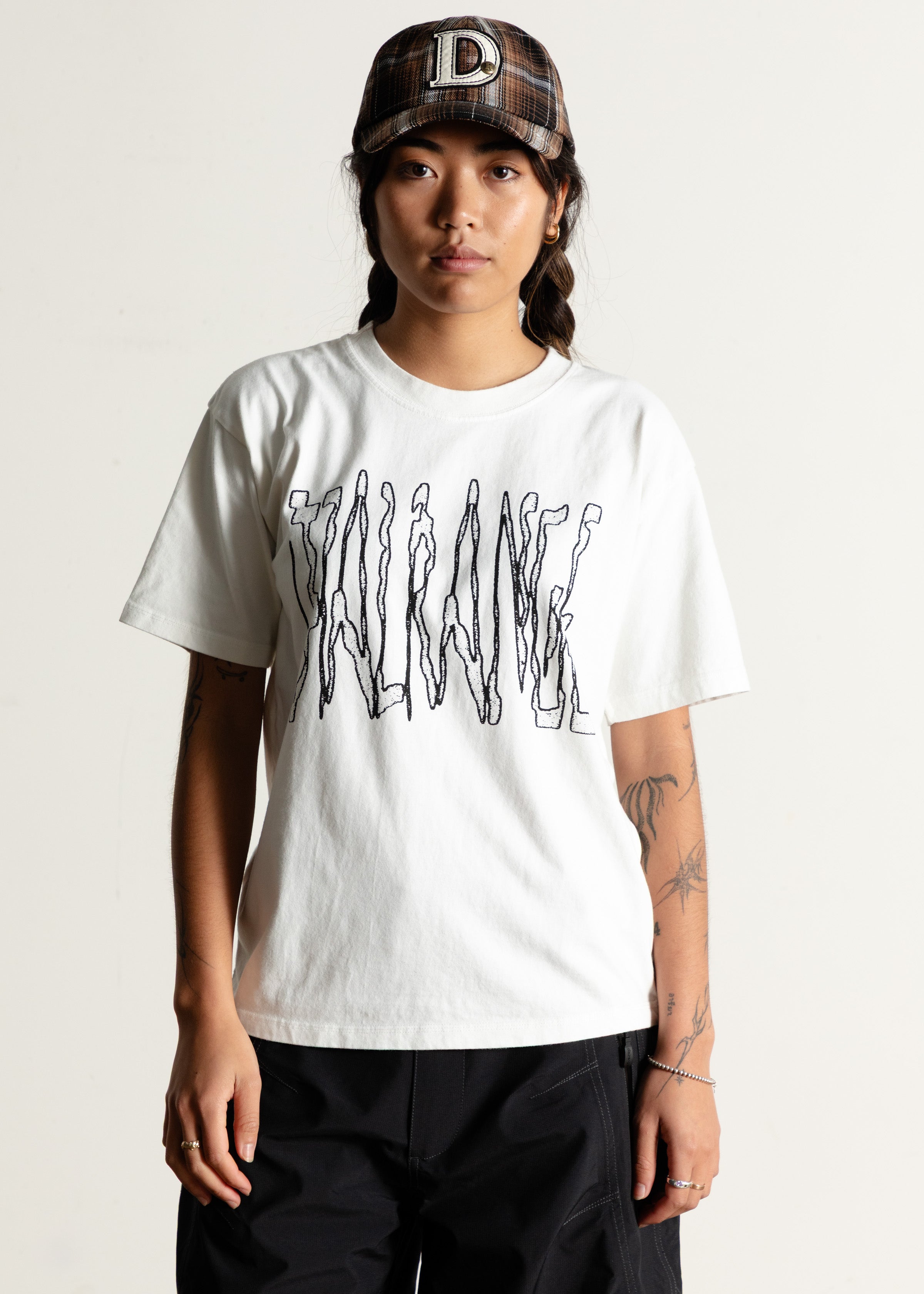 Spellout Tee - White
