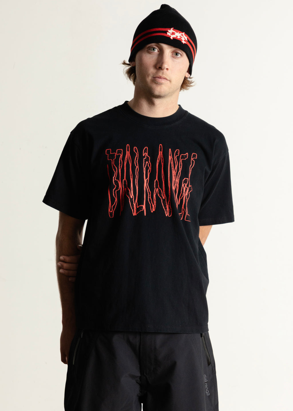 Spellout Tee - Black