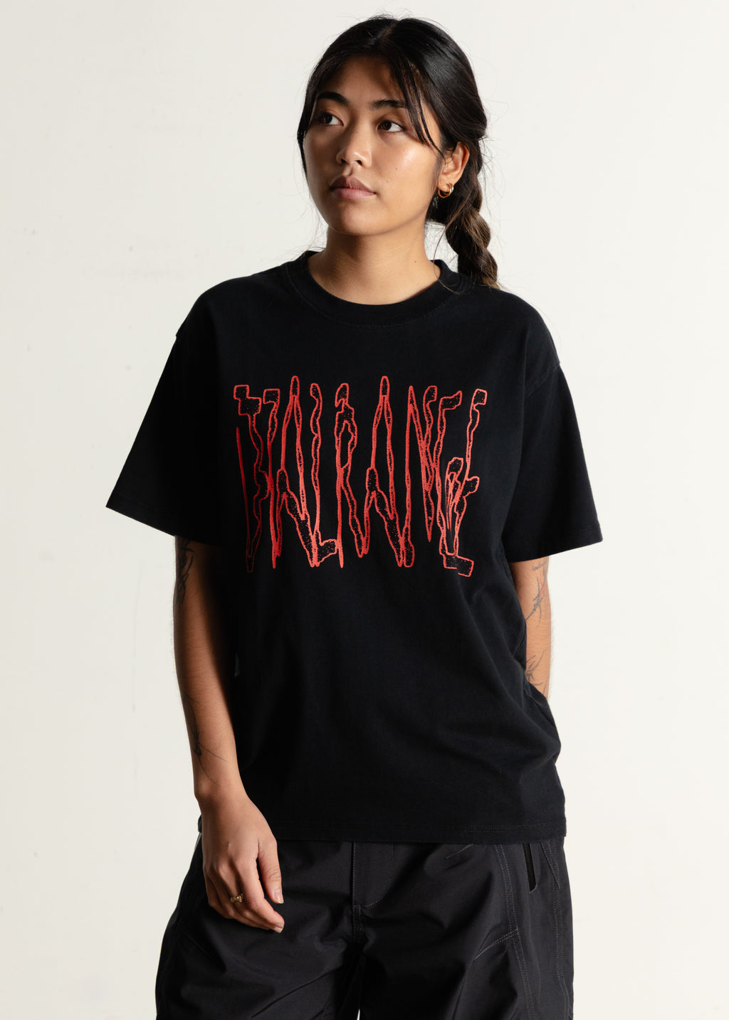 Spellout Tee - Black