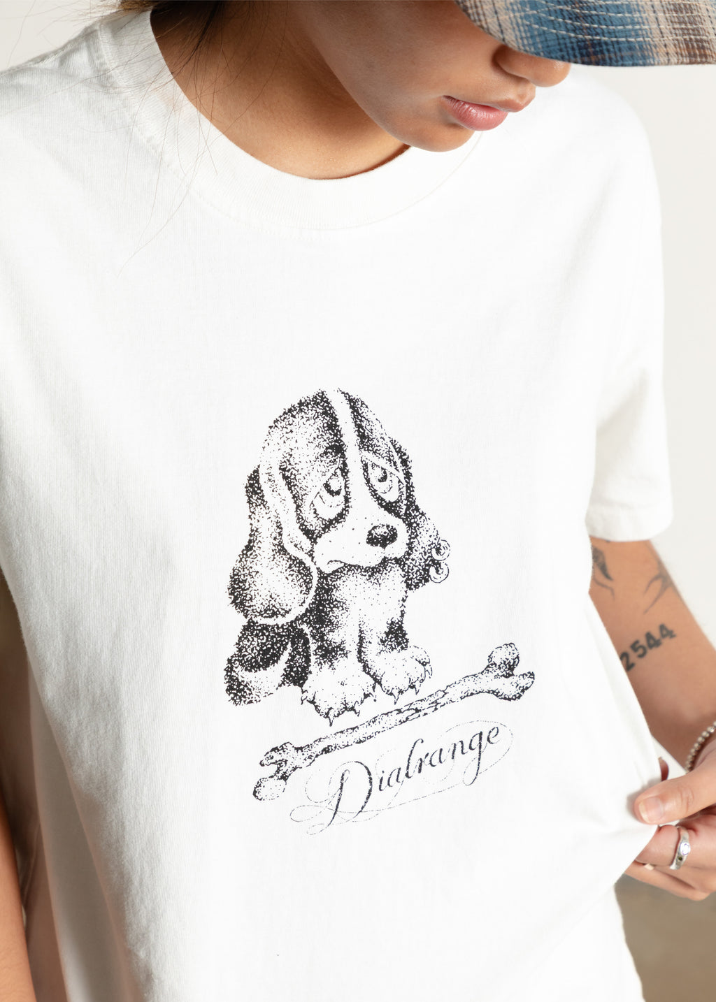 Pup Tee - White