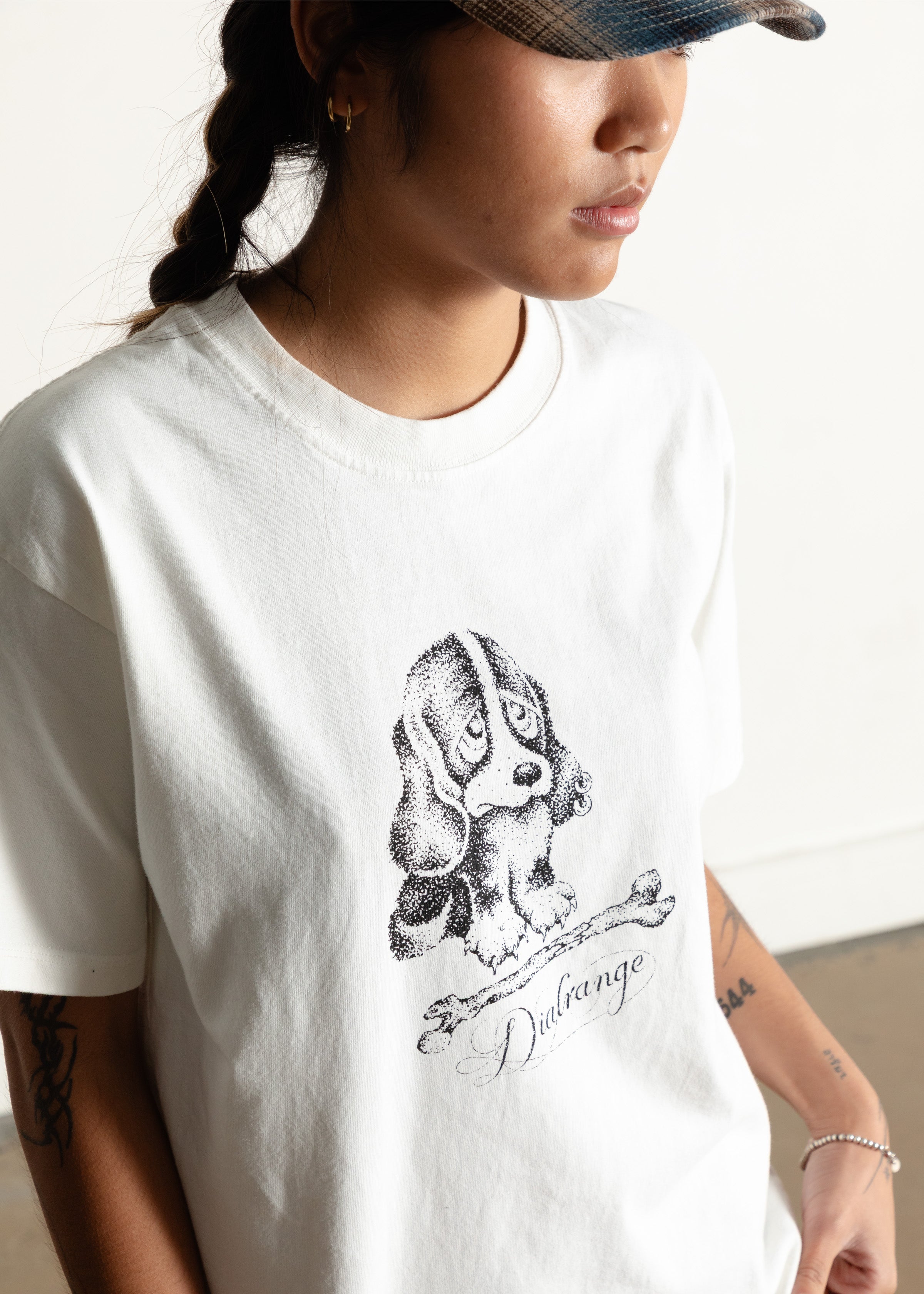 Pup Tee - White