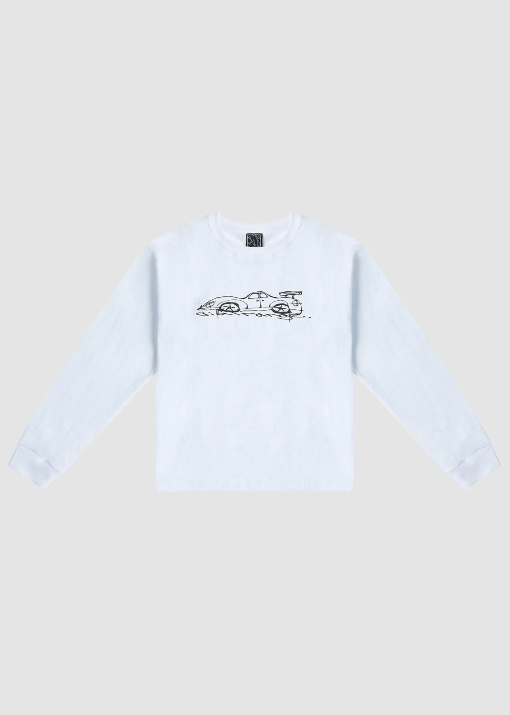 Spoiler LS Tee - White