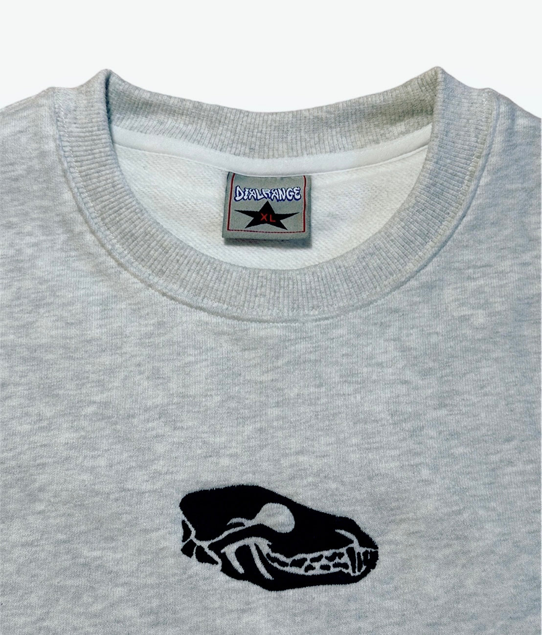 Skull Sweater - Grey