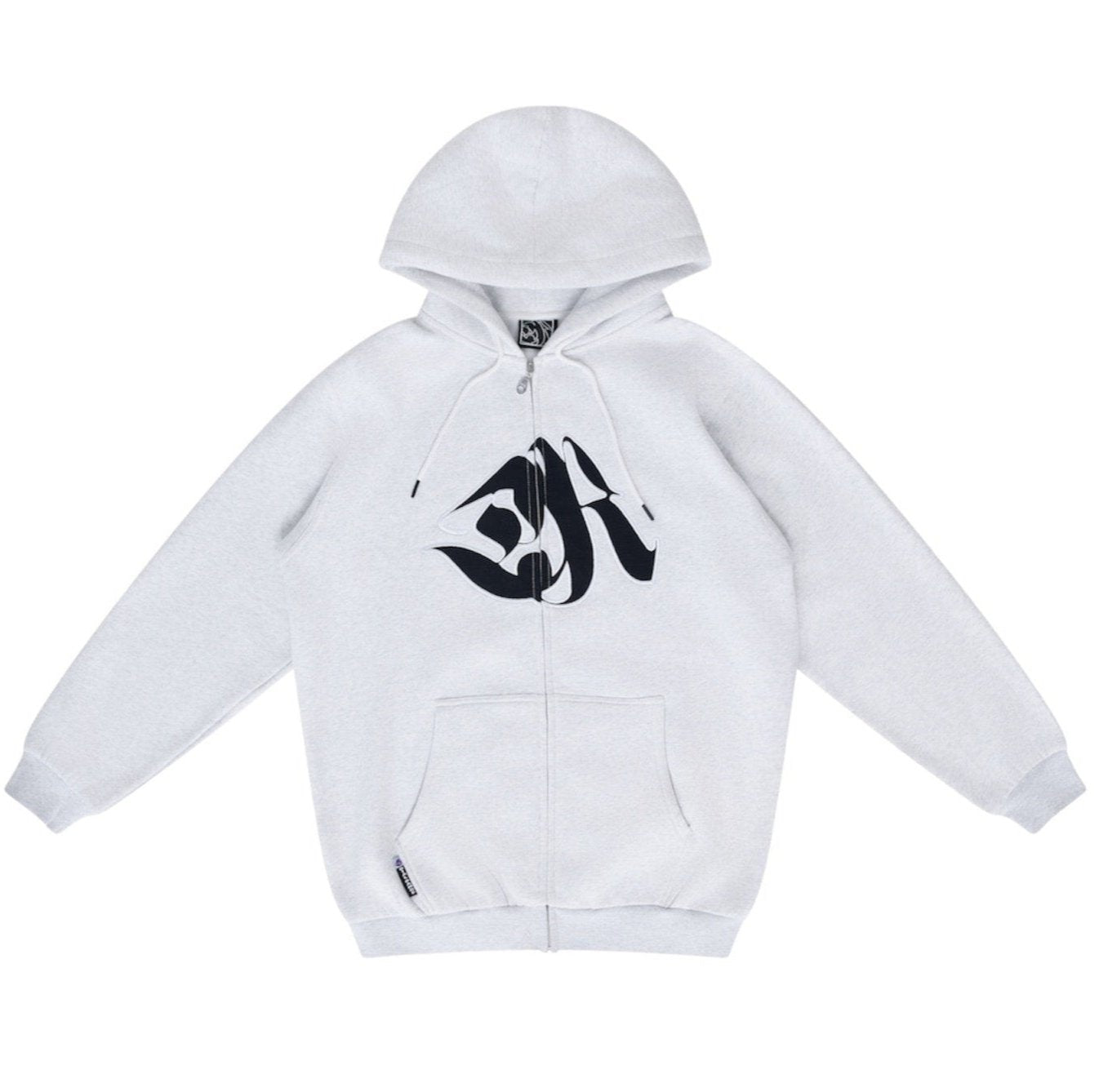 DR Zipper Hoodie - Merle Grey