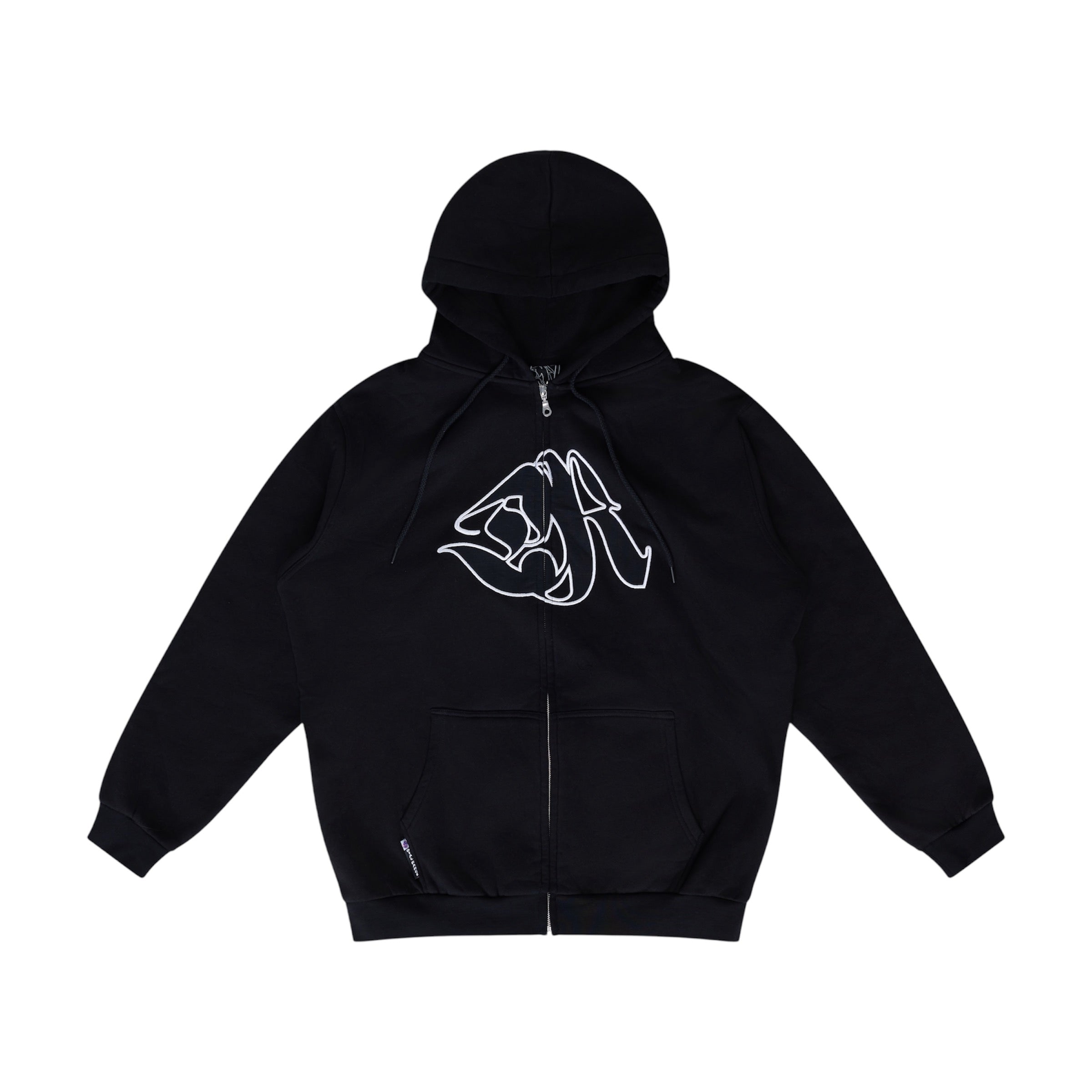 DR Zipper Hoodie - Black