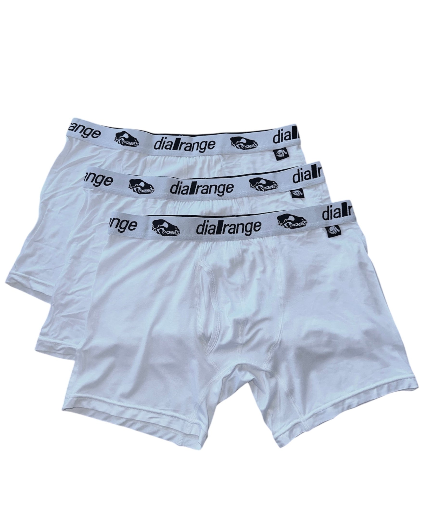 dialrange Trunks 3 Pack - White