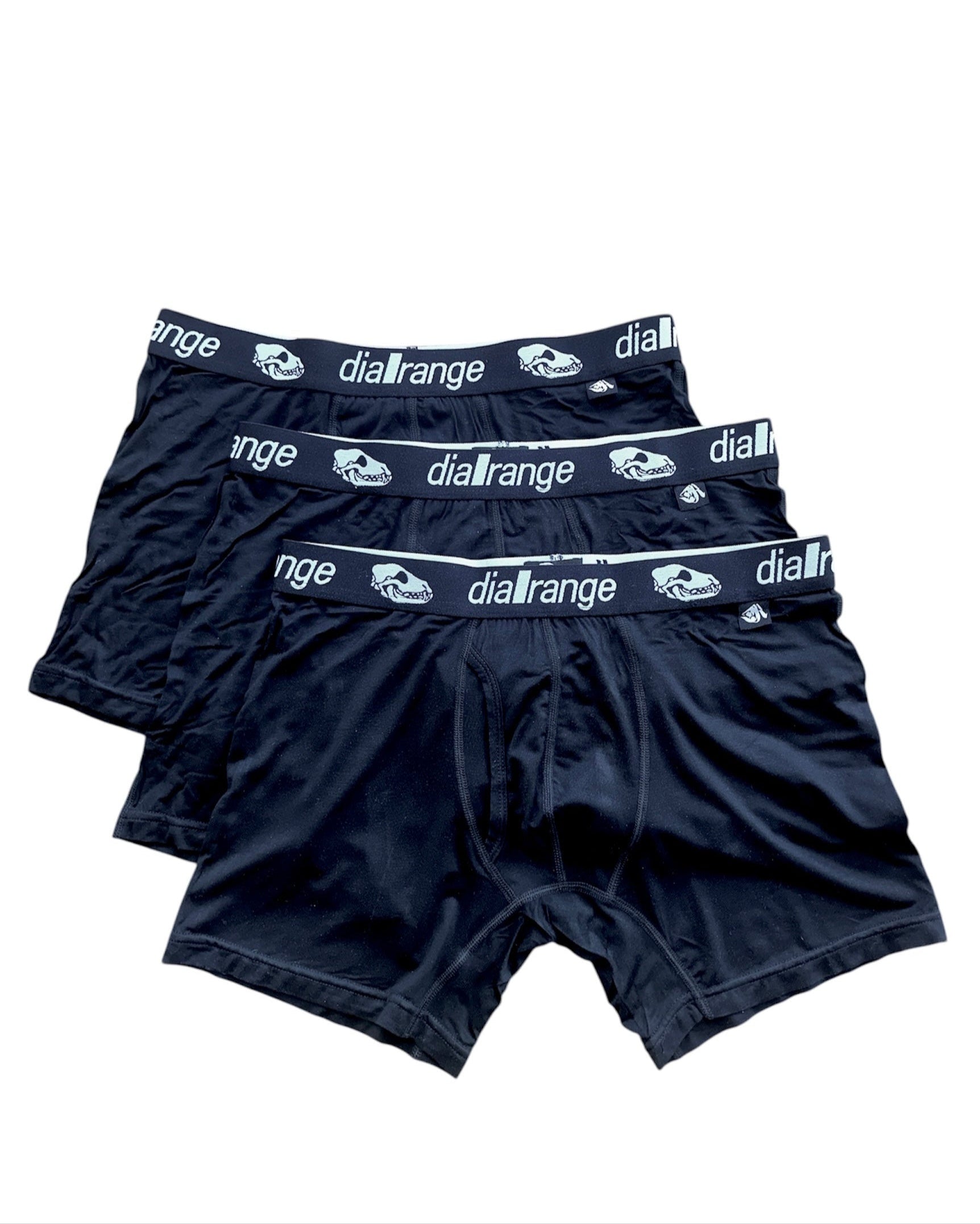 dialrange Trunks 3 Pack - Black