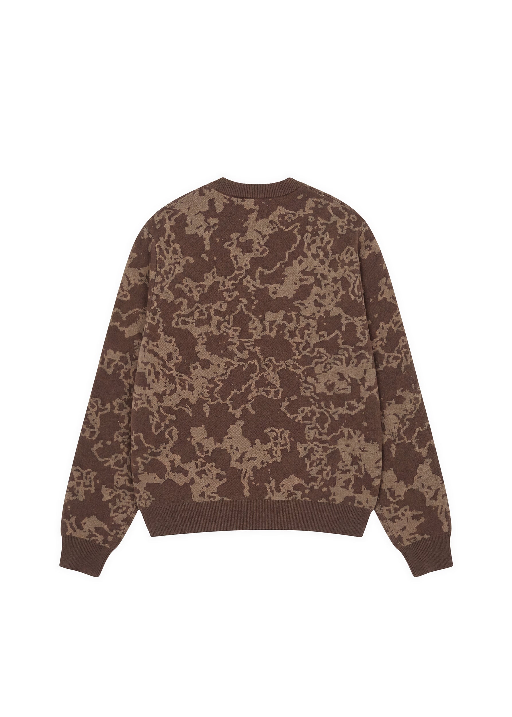 All Over Sweater - Brown
