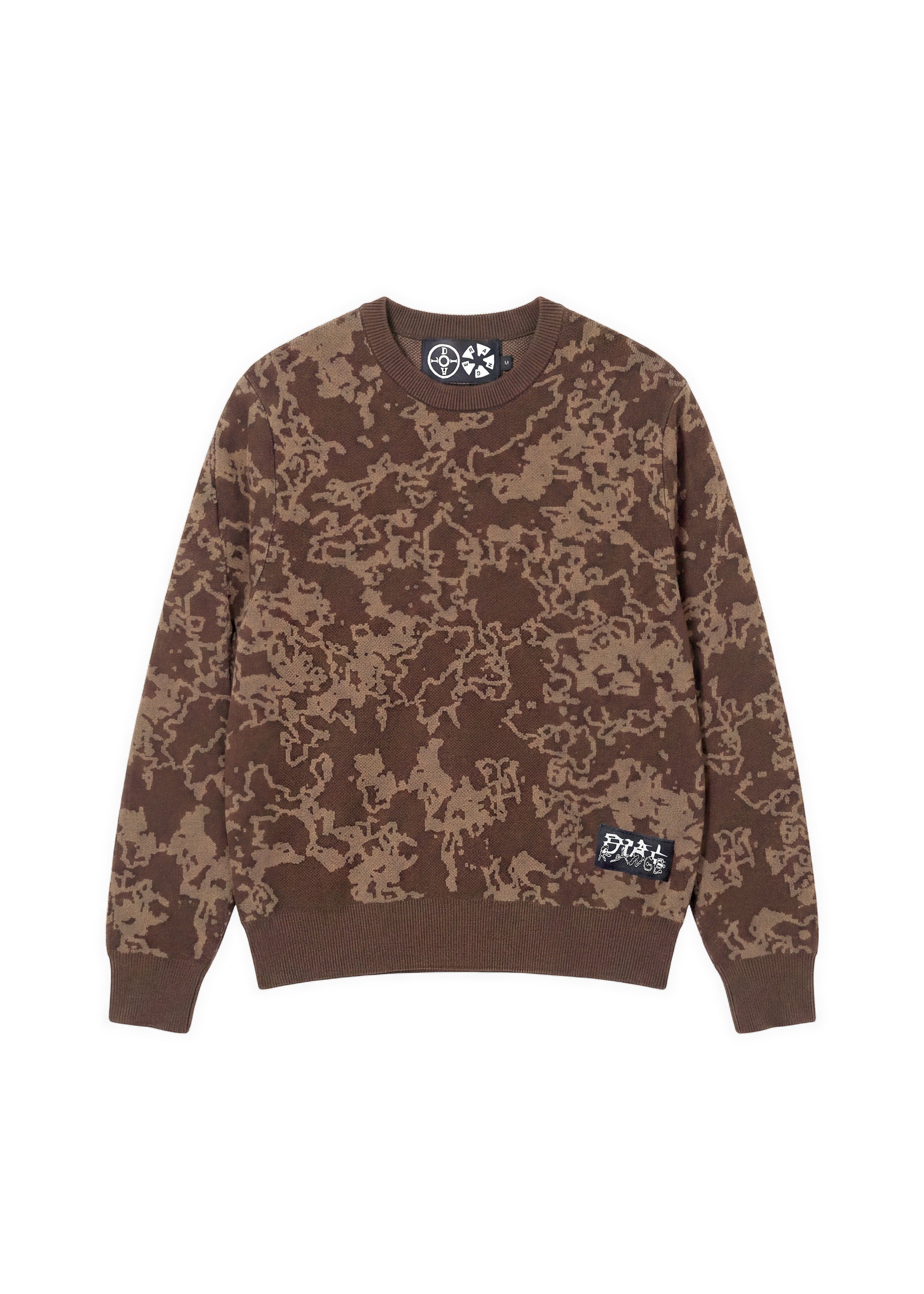 All Over Sweater - Brown