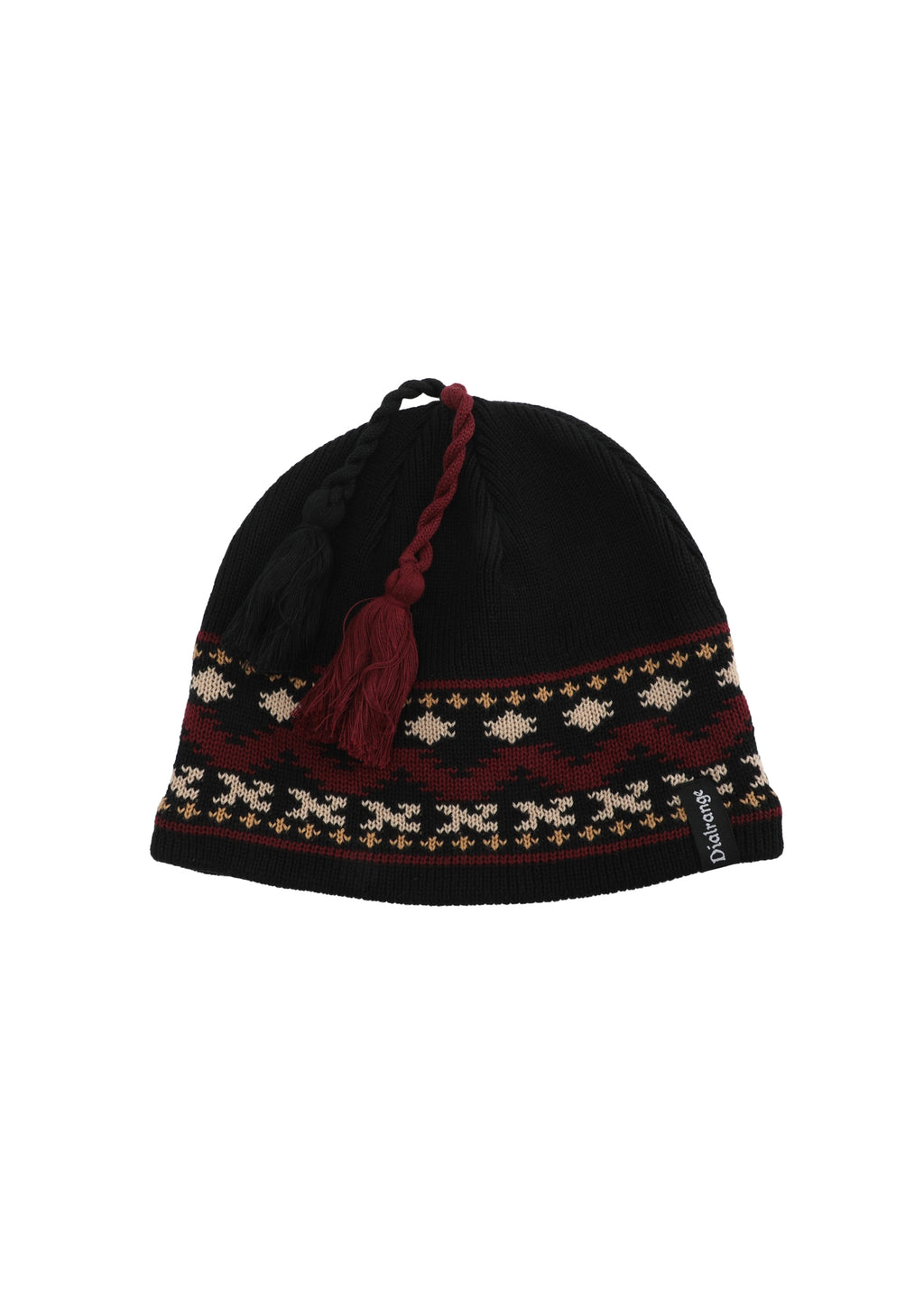 Tassle Beanie - Black