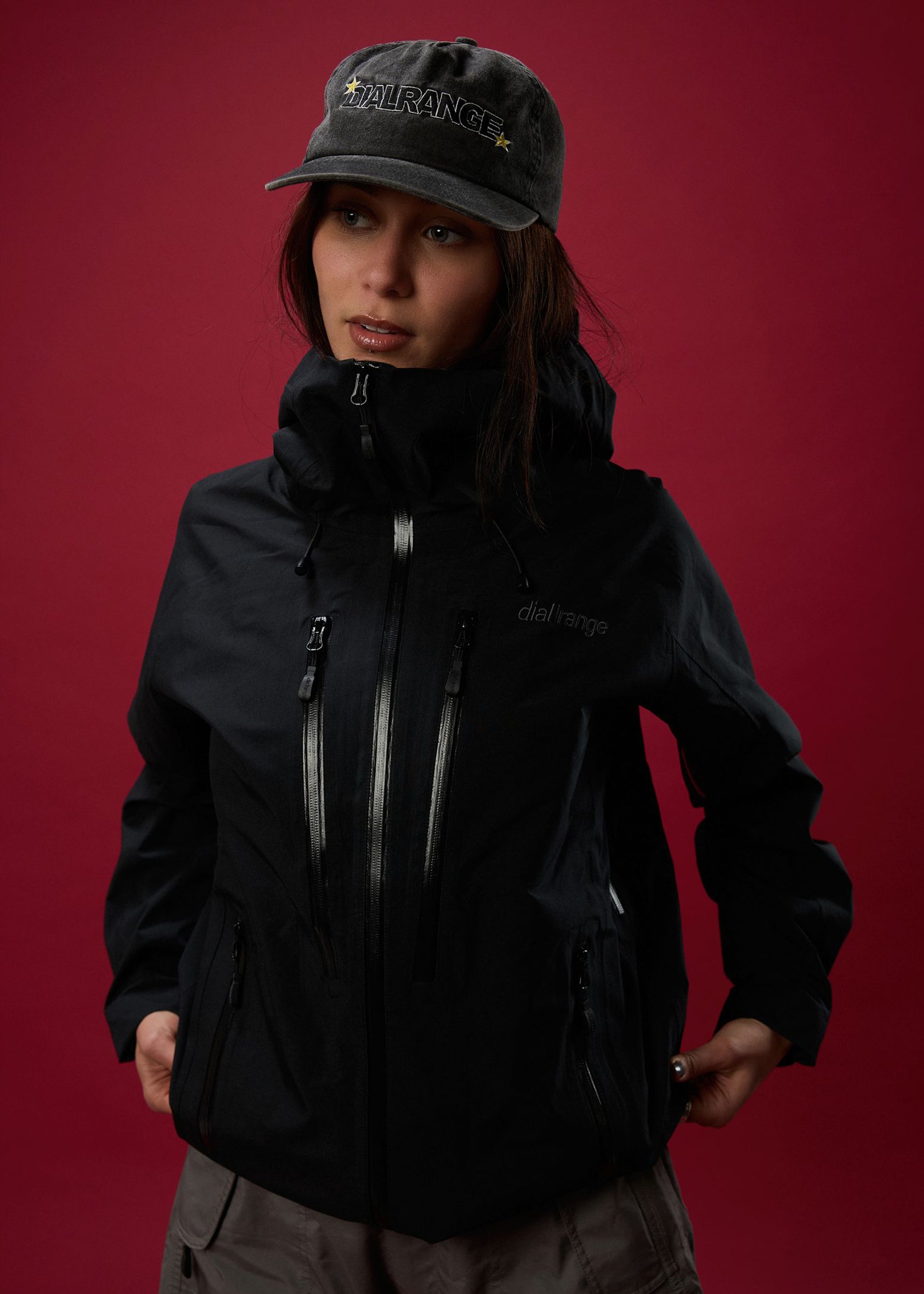 3L Roland Shell Jacket - Black