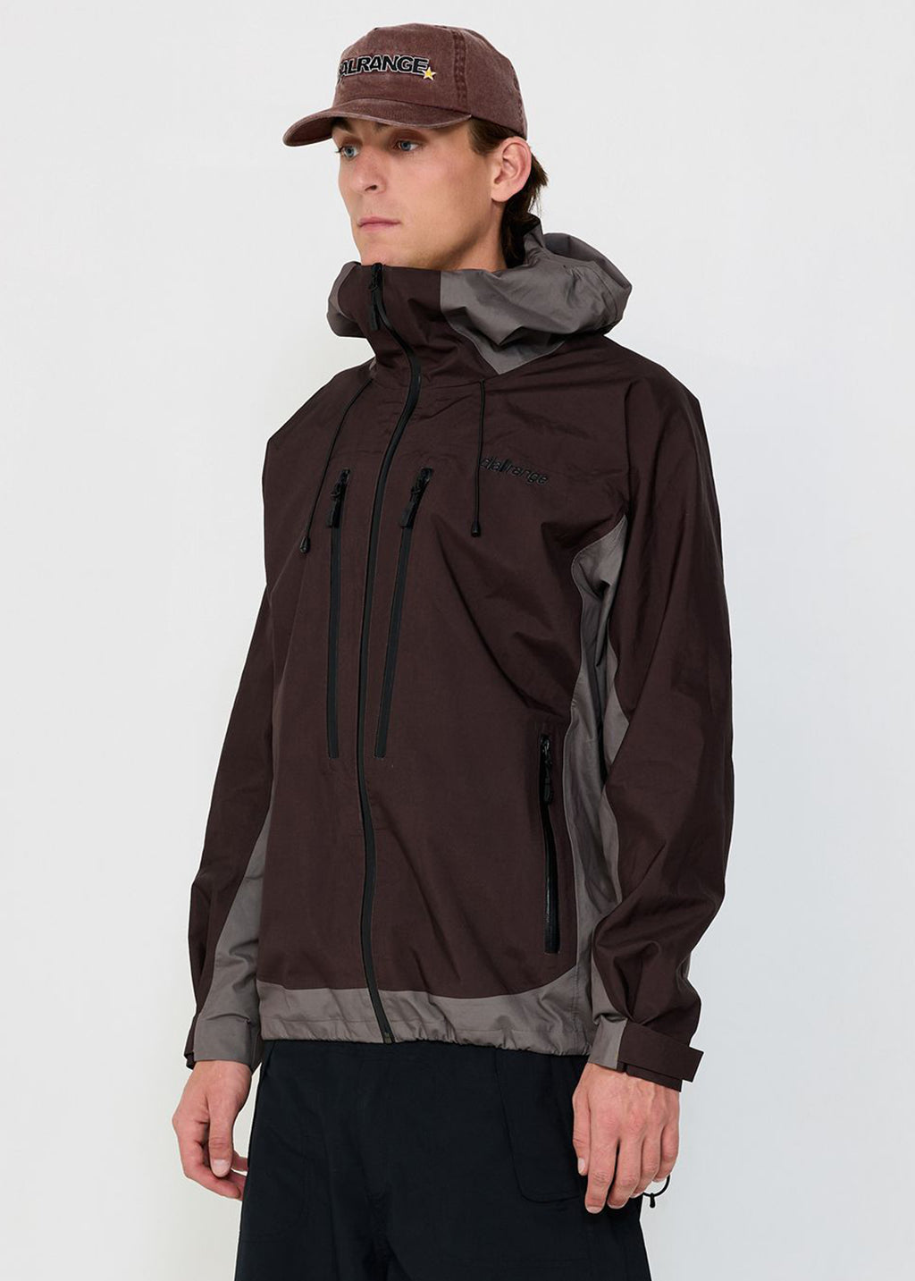 3L Roland Shell Jacket - Brown