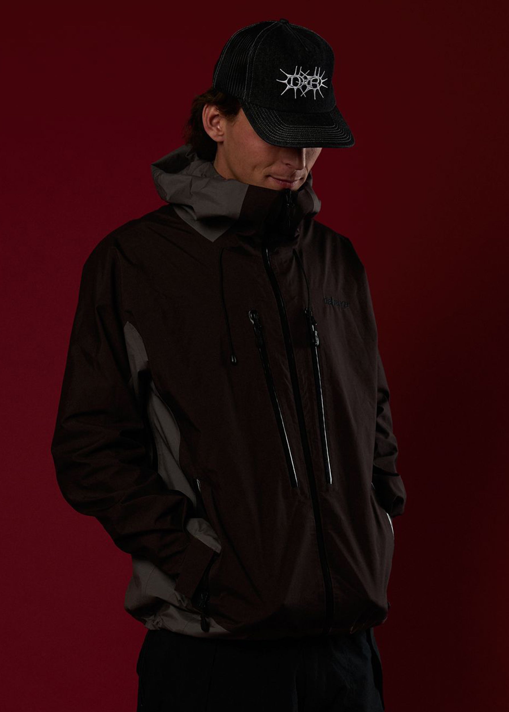 3L Roland Shell Jacket - Brown
